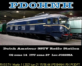 PD0HNH: 2021-06-21 de PI3DFT