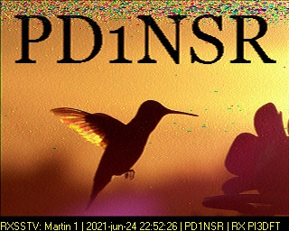 PD1NSR: 2021-06-24 de PI3DFT