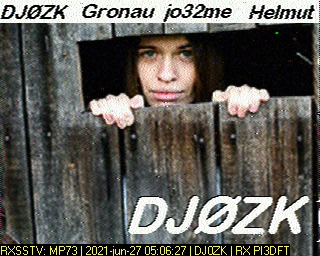 DJ0ZK: 2021-06-27 de PI3DFT