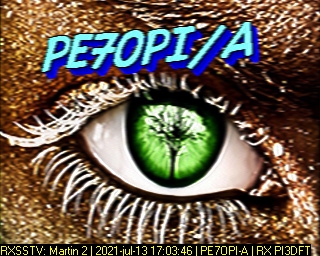 PE7OPI-A: 2021-07-13 de PI3DFT