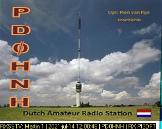 PD0HNH: 2021-07-14 de PI3DFT