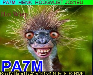 PA7M: 2021-07-14 de PI3DFT