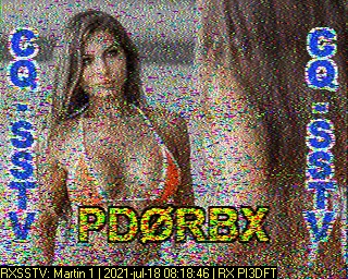 PD0RBX: 2021-07-18 de PI3DFT