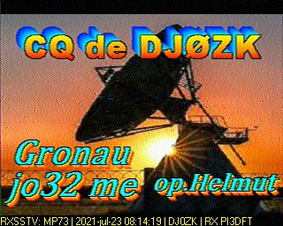 DJ0ZK: 2021-07-23 de PI3DFT