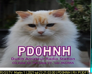 PD0HNH: 2021-07-23 de PI3DFT