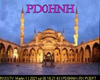 PD0HNH: 2021-07-30 de PI3DFT