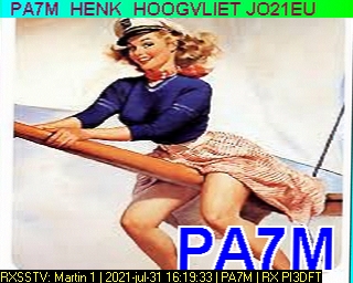 PA7M: 2021-07-31 de PI3DFT