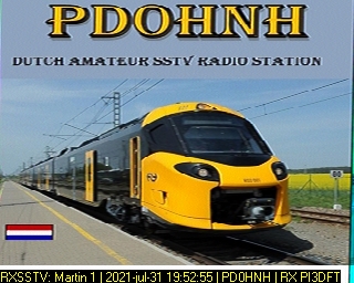 PD0HNH: 2021-07-31 de PI3DFT