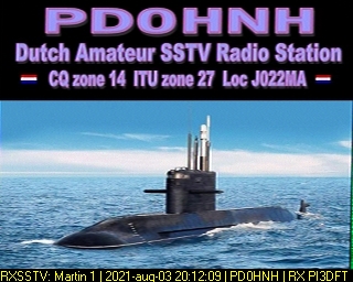PD0HNH: 2021-08-03 de PI3DFT