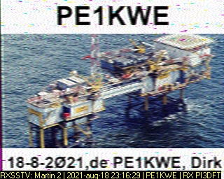 PE1KWE: 2021-08-18 de PI3DFT