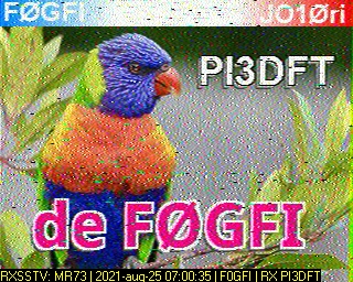 F0GFI: 2021-08-25 de PI3DFT