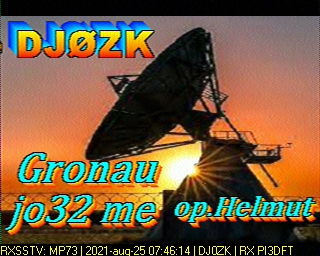 DJ0ZK: 2021-08-25 de PI3DFT