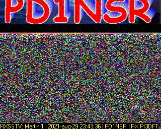 PD1NSR: 2021-08-29 de PI3DFT