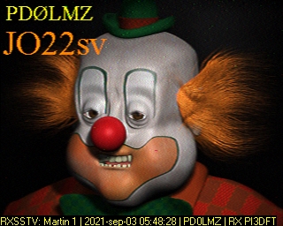 PD0LMZ: 2021-09-03 de PI3DFT