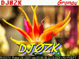 DJ0ZK: 2021-09-03 de PI3DFT