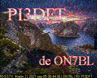 ON7BL: 2021-09-05 de PI3DFT
