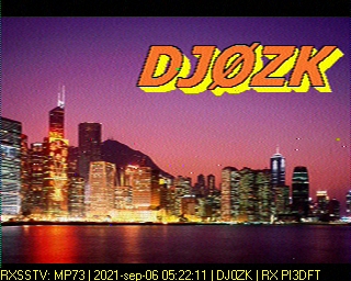 DJ0ZK: 2021-09-06 de PI3DFT