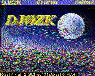 DJ0ZK: 2021-09-13 de PI3DFT