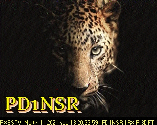 PD1NSR: 2021-09-13 de PI3DFT