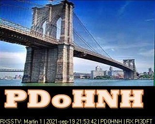 PD0HNH: 2021-09-19 de PI3DFT
