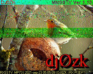 DJ0ZK: 2021-09-23 de PI3DFT