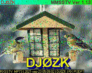 DJ0ZK: 2021-09-23 de PI3DFT