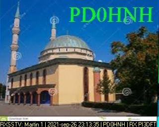 PD0HNH: 2021-09-26 de PI3DFT