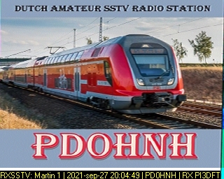 PD0HNH: 2021-09-27 de PI3DFT