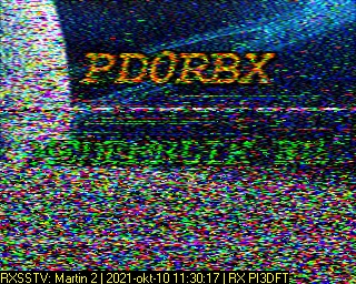 PD0RBX: 2021-10-10 de PI3DFT