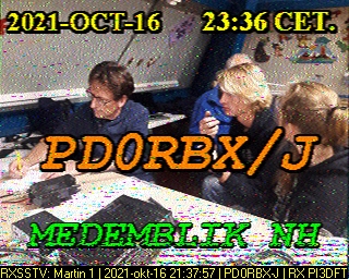PD0RBX-J: 2021-10-16 de PI3DFT