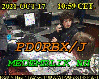 PD0RBX-J: 2021-10-17 de PI3DFT