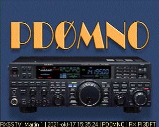 PD0MNO: 2021-10-17 de PI3DFT