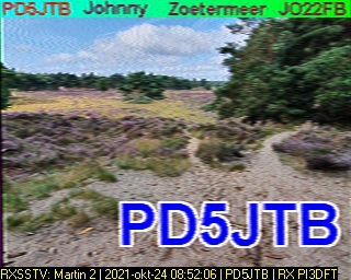 PD5JTB: 2021-10-24 de PI3DFT