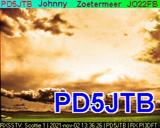 PD5JTB: 2021-11-02 de PI3DFT