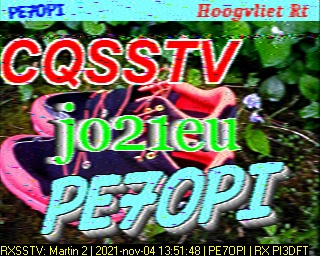 PE7OPI: 2021-11-04 de PI3DFT