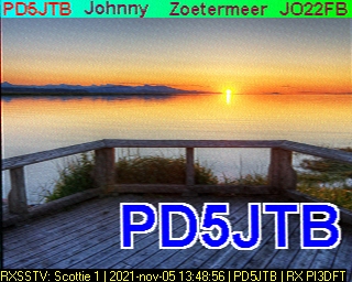 PD5JTB: 2021-11-05 de PI3DFT