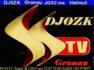 DJ0ZK: 2021-11-10 de PI3DFT