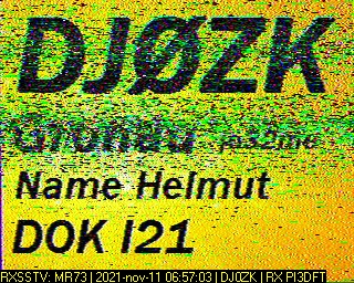 DJ0ZK: 2021-11-11 de PI3DFT