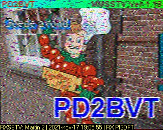 PD2BVT: 2021-11-17 de PI3DFT