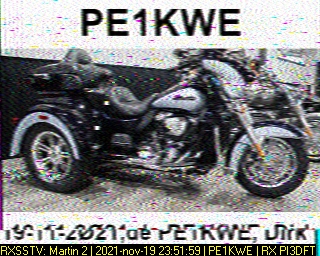 PE1KWE: 2021-11-19 de PI3DFT