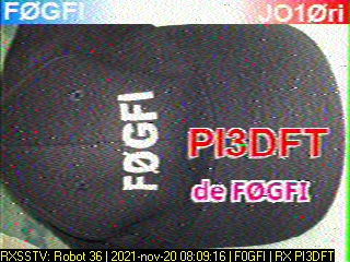 F0GFI: 2021-11-20 de PI3DFT