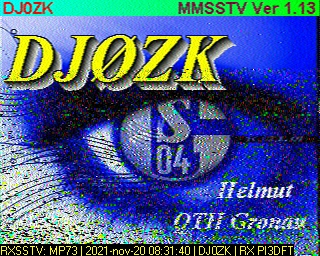 DJ0ZK: 2021-11-20 de PI3DFT