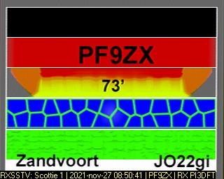 PF9ZX: 2021-11-27 de PI3DFT