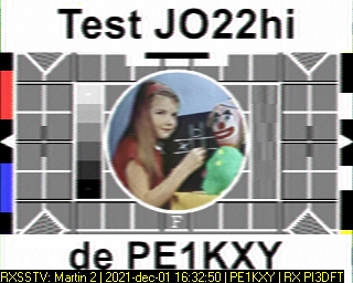 PE1KXY: 2021-12-01 de PI3DFT