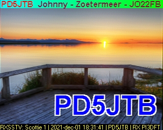 PD5JTB: 2021-12-01 de PI3DFT