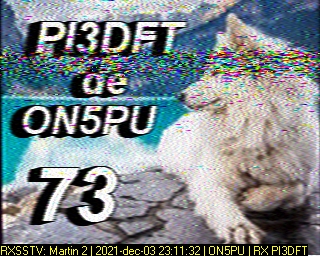 ON5PU: 2021-12-03 de PI3DFT