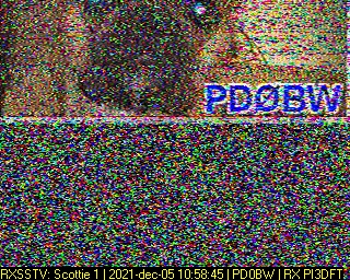 PD0BW: 2021-12-05 de PI3DFT