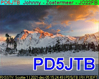 PD5JTB: 2021-12-05 de PI3DFT