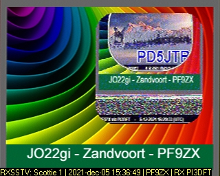 PF9ZX: 2021-12-05 de PI3DFT
