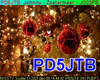PD5JTB: 2021-12-09 de PI3DFT